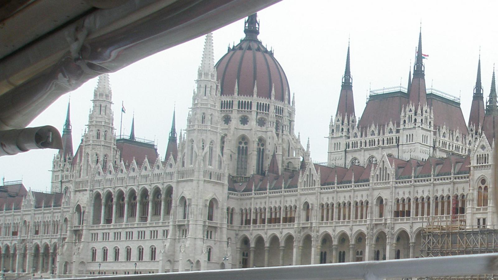 student picture of Budapest, taken from boat