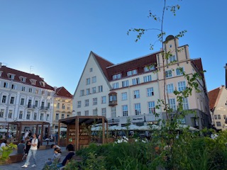 square in Tallinn