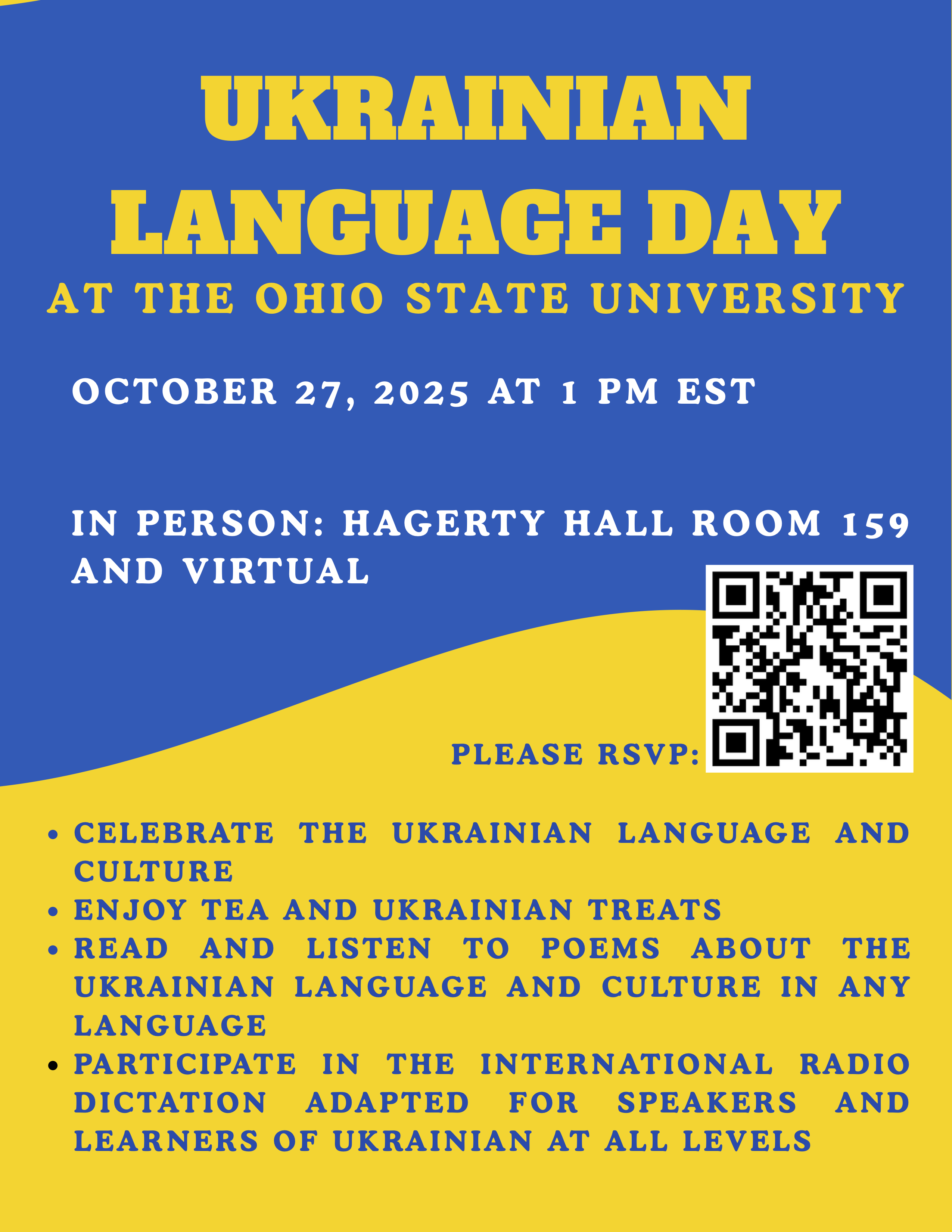 ukrain language day poster