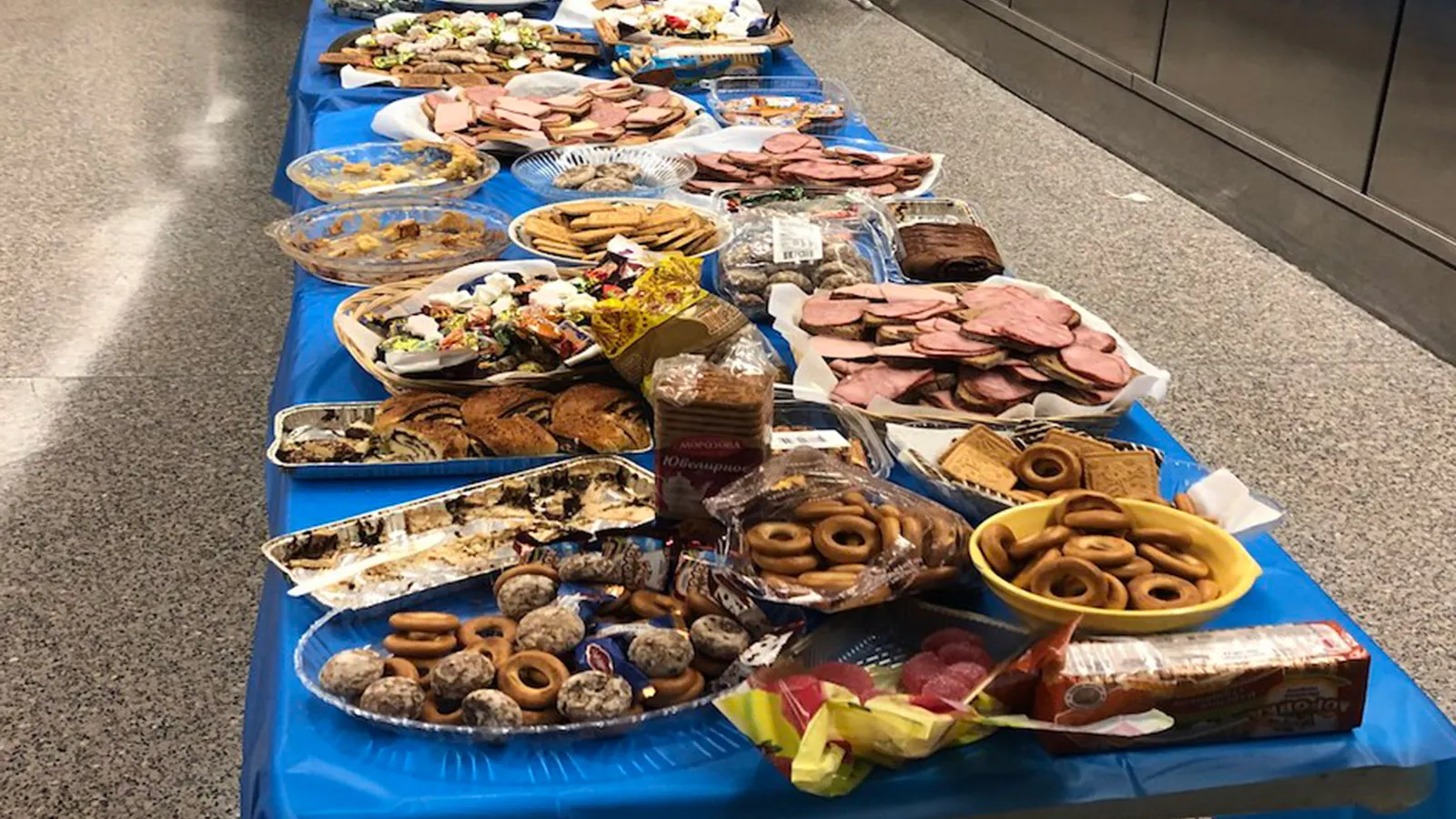 Food at the 2019 Autumn Kapustnik