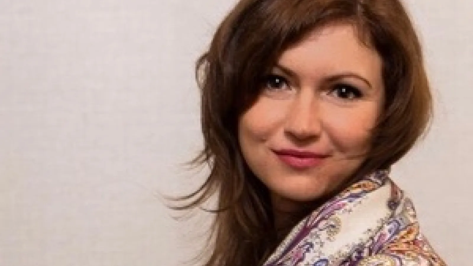 New SEELC student Natalia Sletova