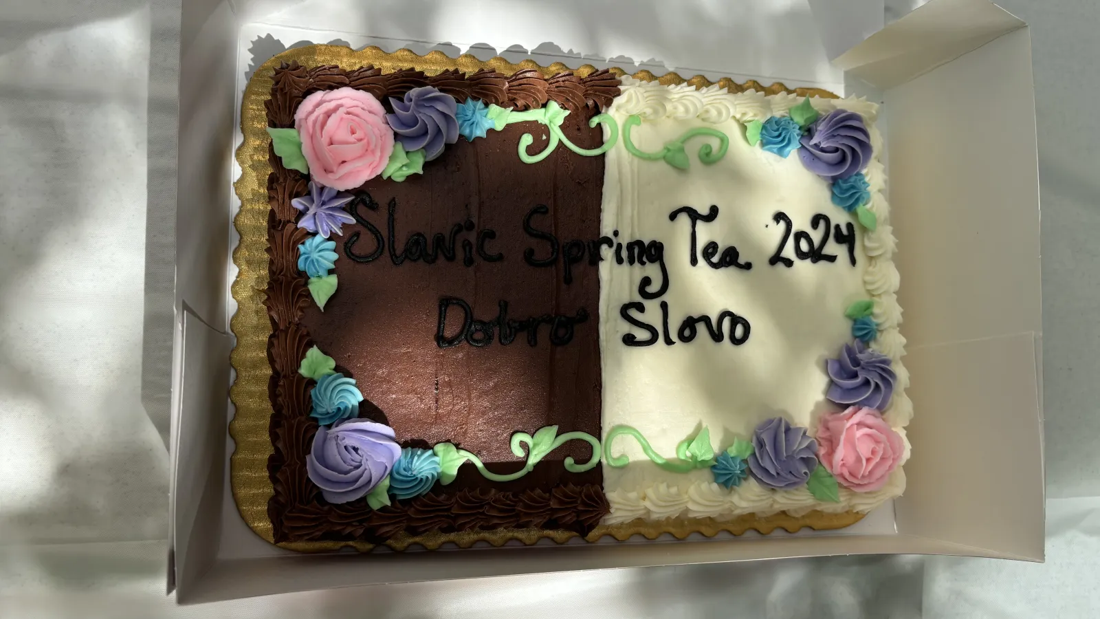 cake at spring tea