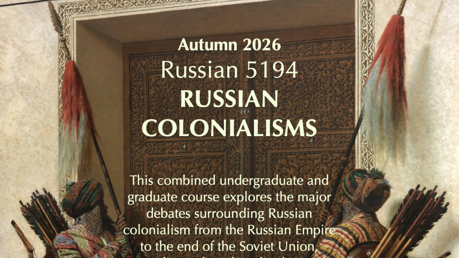 Russian colonialism - poste