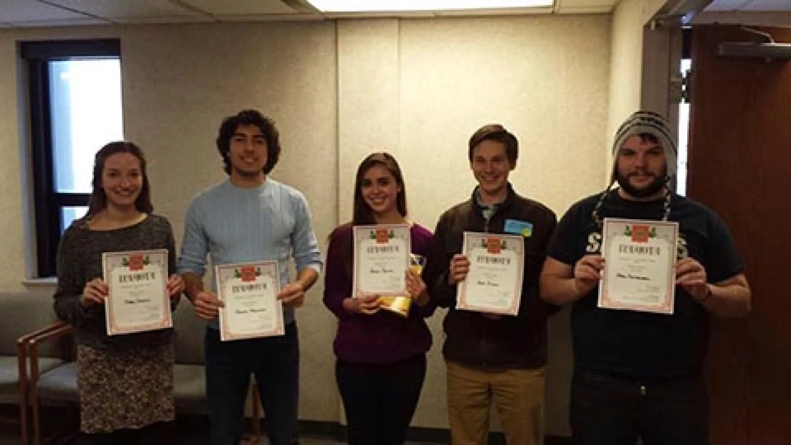 OSU Students at the 2015 Undergraduate Russian Olympiada