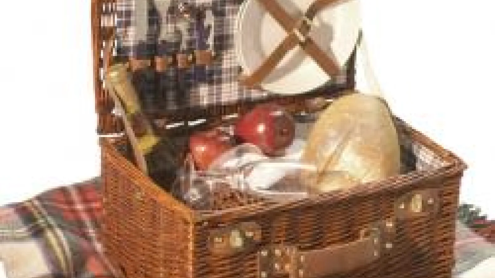 photo of a picnic basket