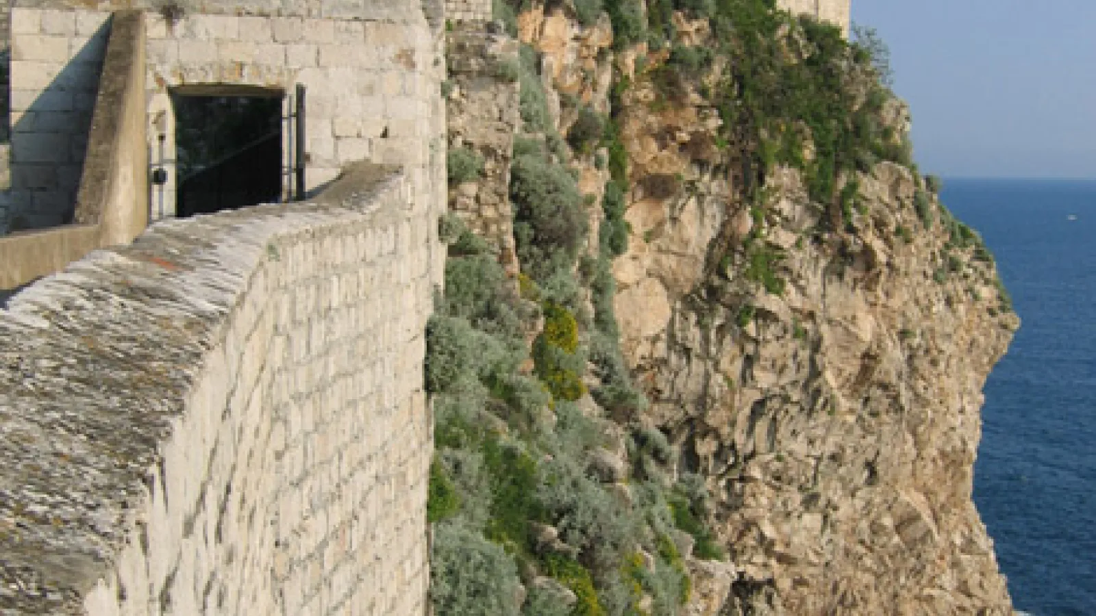 the walls of Dobrovnik, Croatia