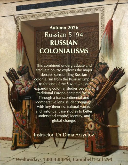 Russian colonialism - poste