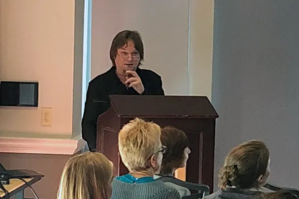 Dr. Serguei Oushakine delivers the 2018 Oulanoff Lecture