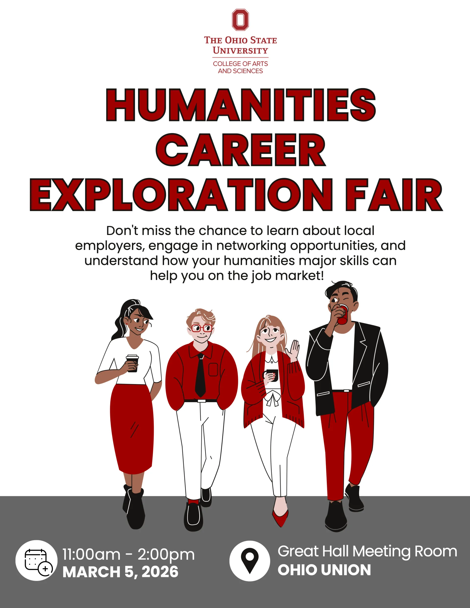 humanities career fair