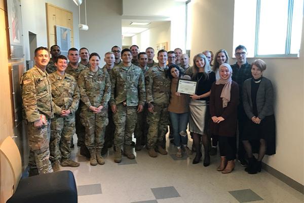 SEELC staff with the 412th Civil Affairs Battalion (Airborne) 