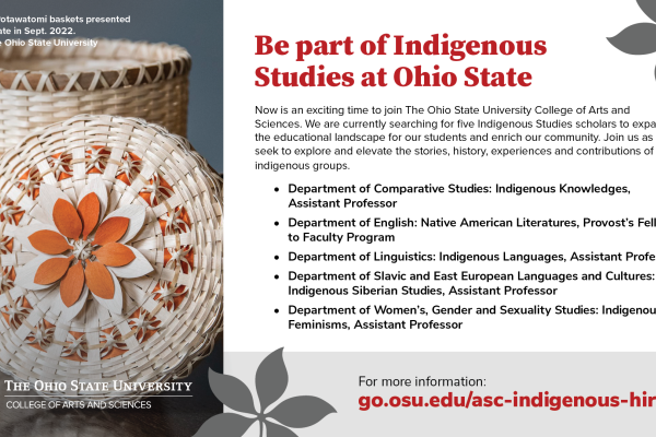 Indigenous Studies at Ohio State