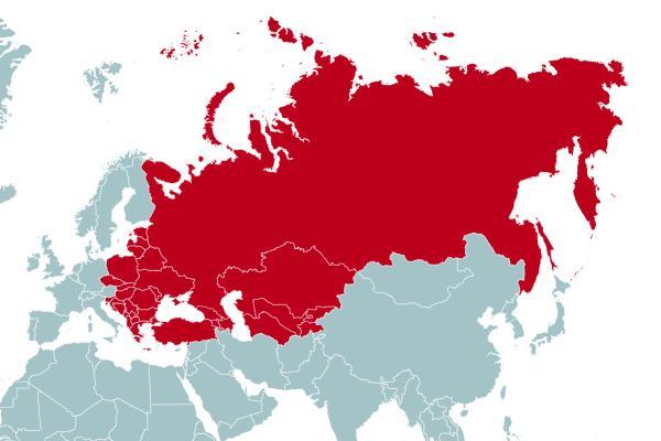 csees regional map of east europe and eurasia
