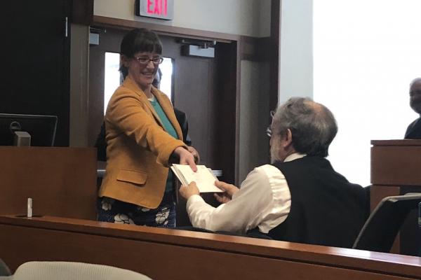 Dr. Brian Jospeh Presented with a Festschrift in his Honor by Dr. Andrea Sims Dr. Brian Jospeh Presented with a Festschrift in his Honor by Dr. Andrea Sims