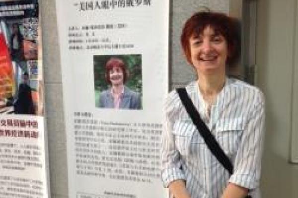 Dr. Hashamova at Bejing University