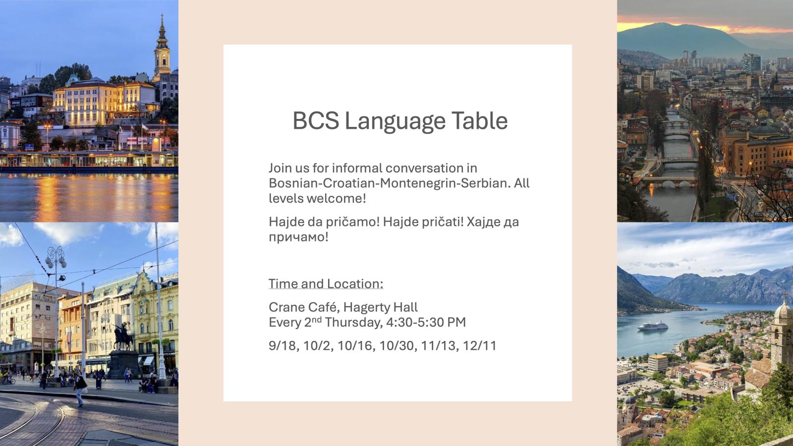 bcs table