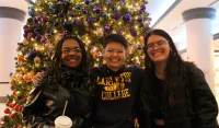 several students of the student think tank